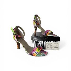 a.n.a Colorful Floral Women's Heels